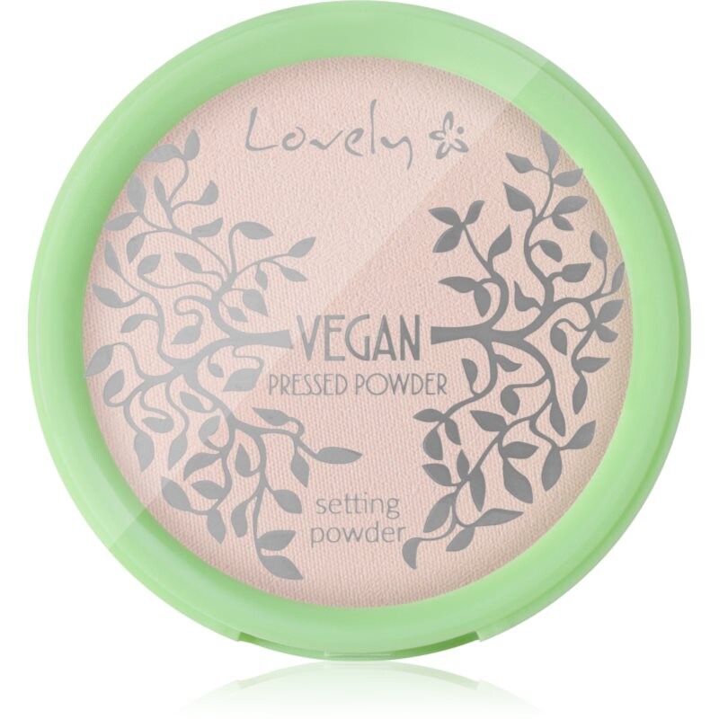 Lovely Vegan Pressed Powder transparentný kompaktný púder 8 g