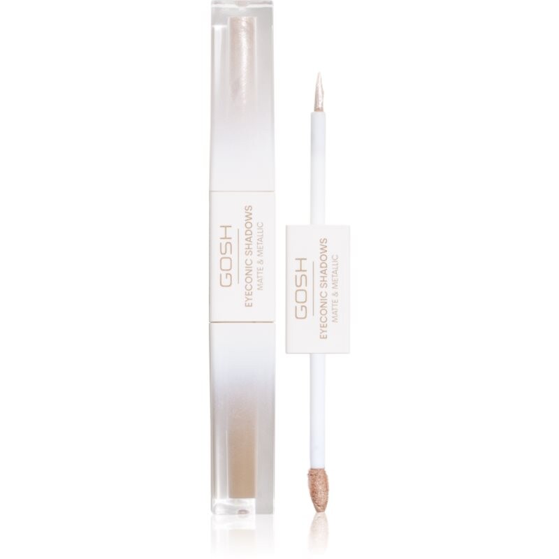 Gosh Eyeconic Shadows tekuté očné tiene 2 v 1 odtieň 001 Basic B 1.5 ml