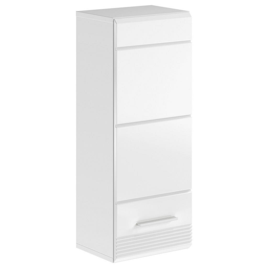 MID.YOU ZÁVESNÁ SKRINKA, biela s vysokým leskom, biela, 30/77/23 cm