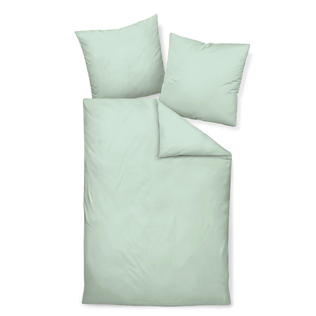 Janine POSTEĽNÁ BIELIZEŇ, makosatén, jadeitovozelená, 155/220 cm