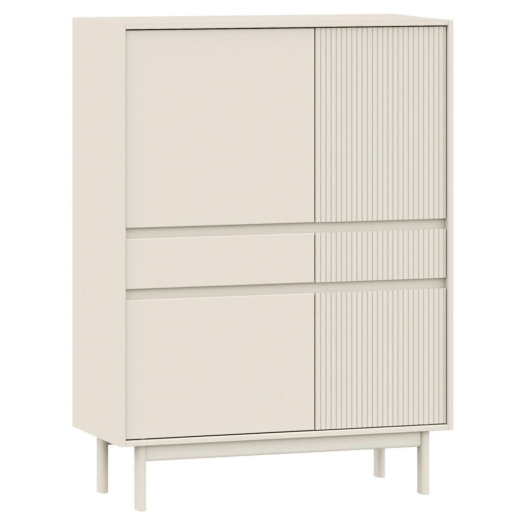 Livetastic VYSOKÁ KOMODA, pínia, kašmírová, 102/136/42 cm