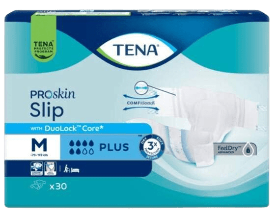 TENA Slip Plus M inkontinenčné nohavičky 30 ks