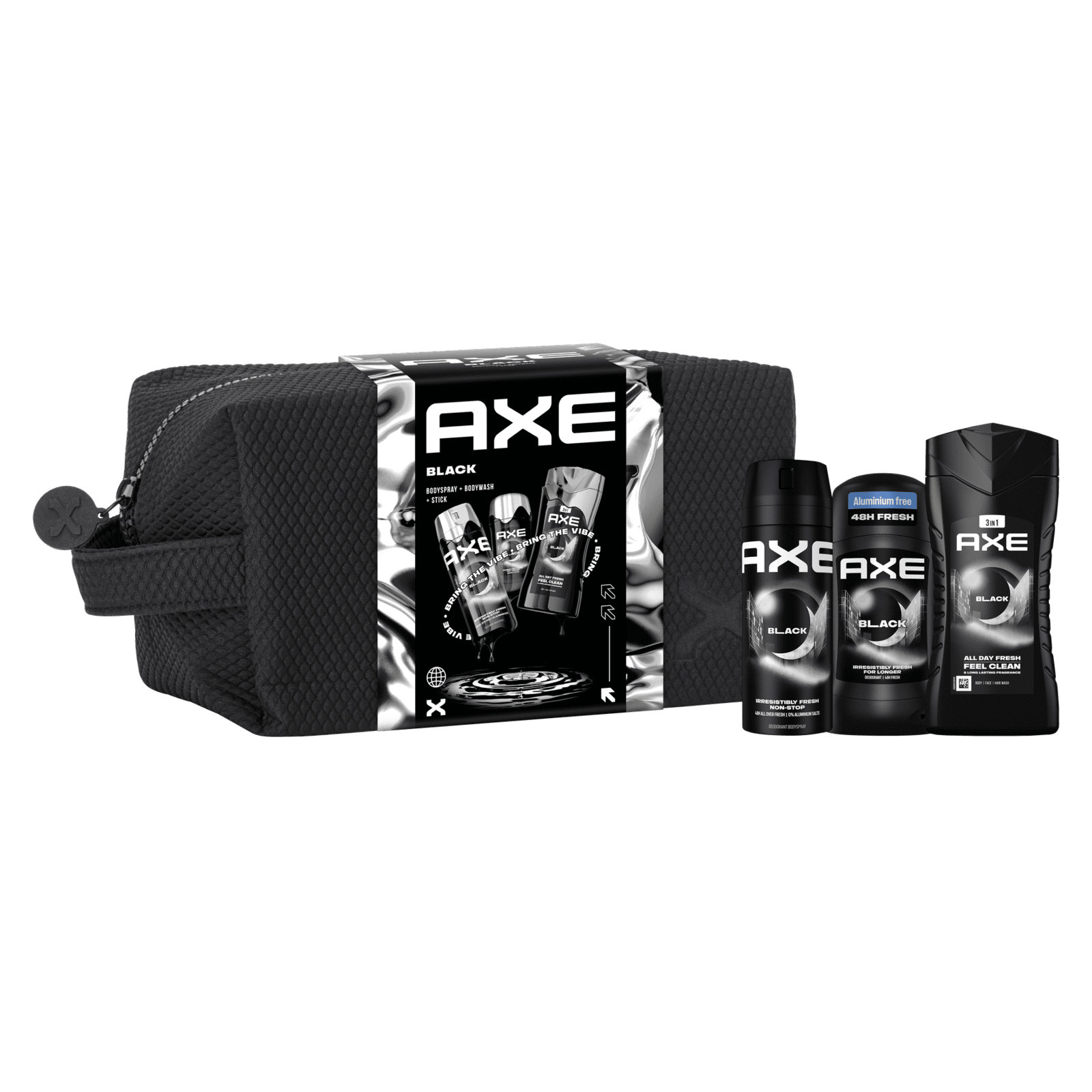 AXE Black kozmetická taška pre mužov