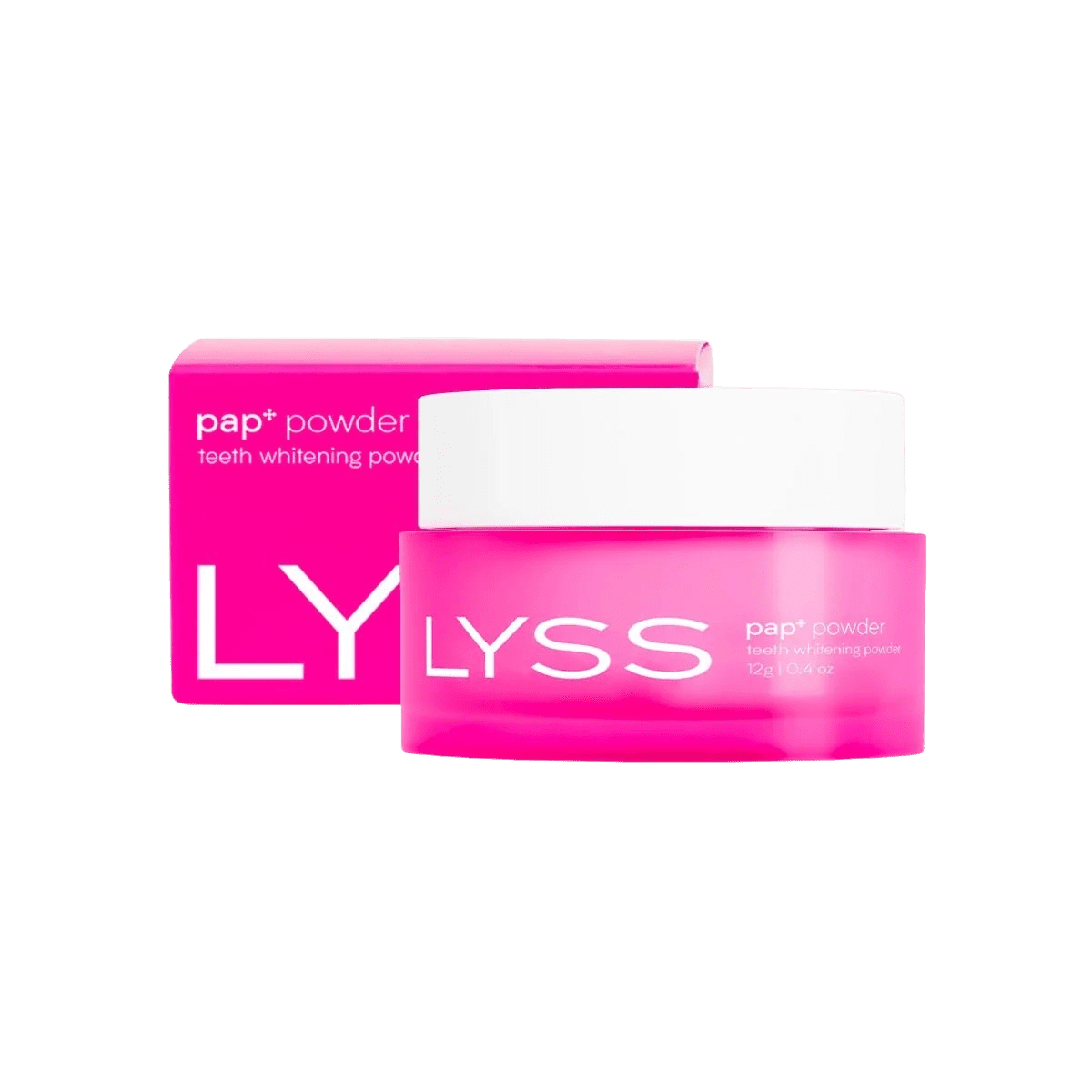 LYSS PAP+ Bieliaci púder na zuby 12 g