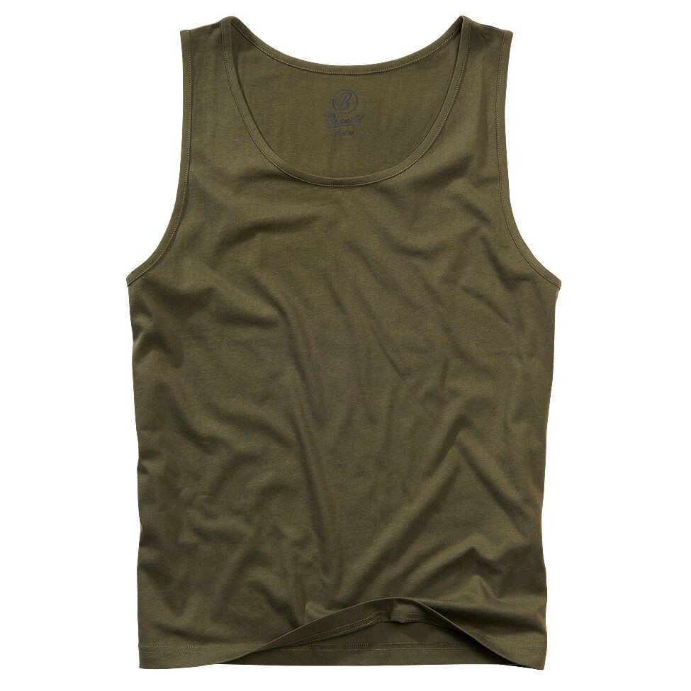 Tielko Brandit Tank Top - olivové, L