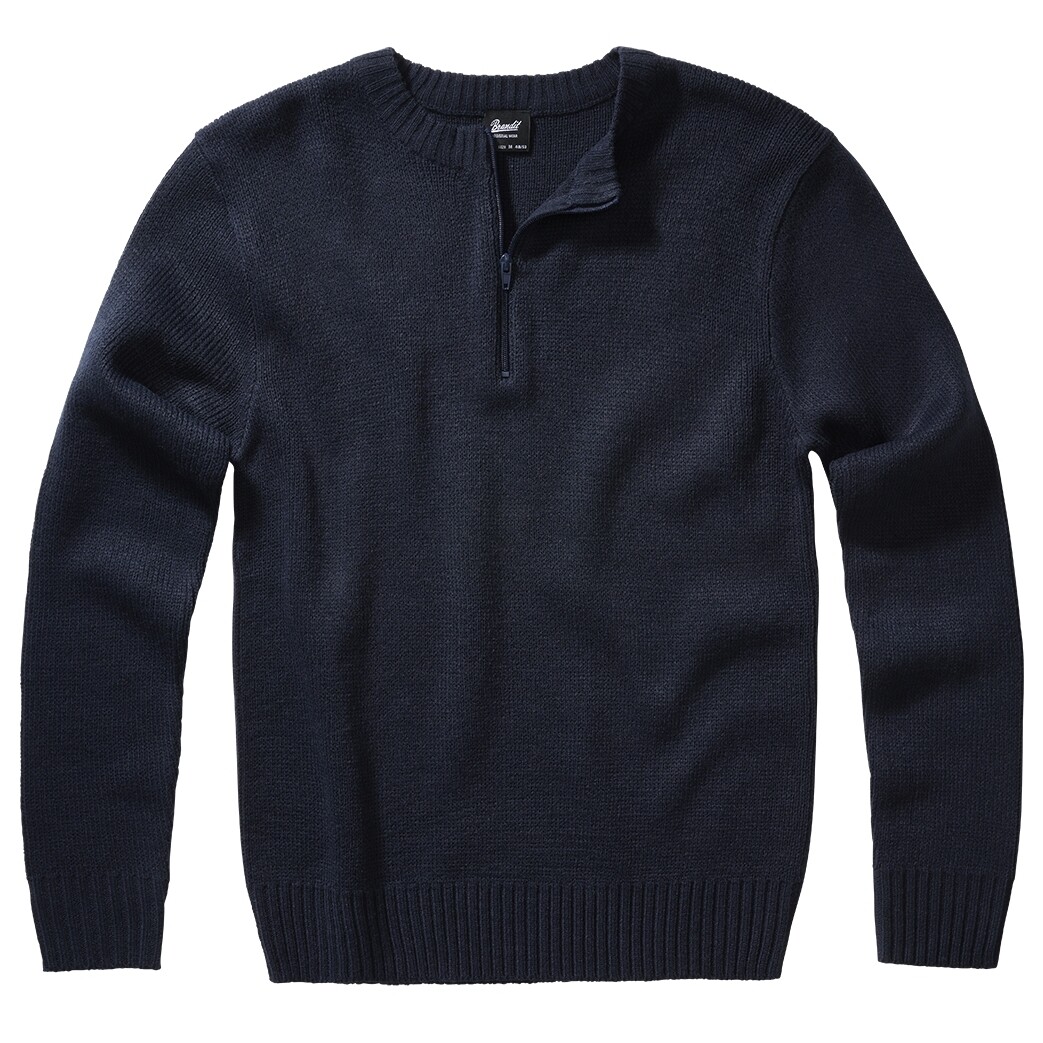Sveter Brandit Armee Pullover - navy, S