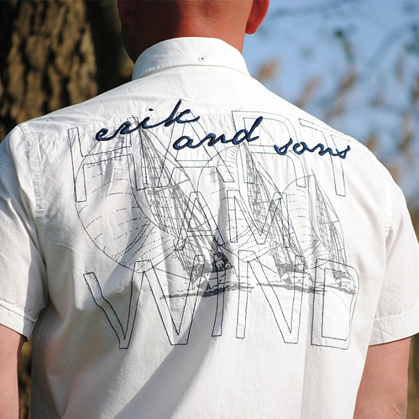 Košeľa pánska Erik and Sons Horning - biela, S