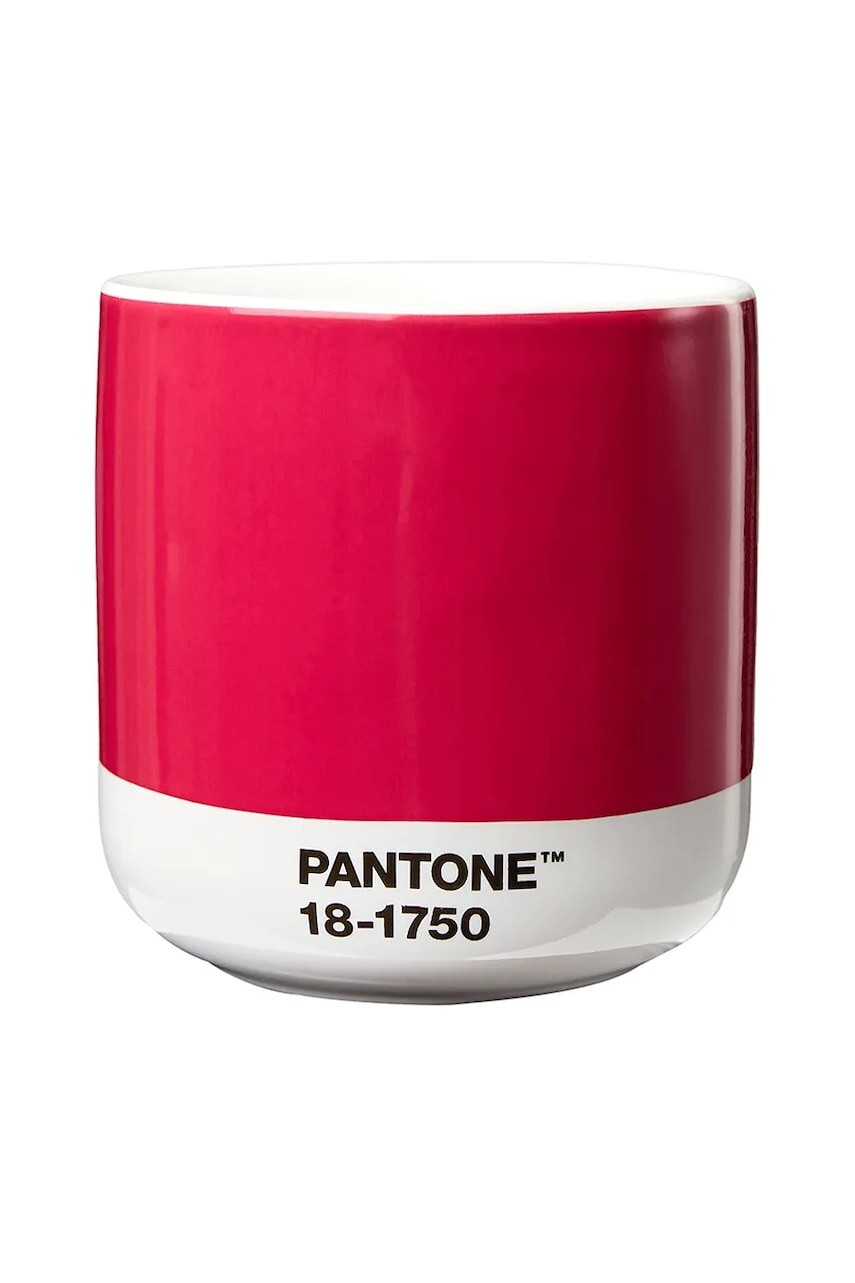 Termo hrnček Pantone 190 ml červená farba