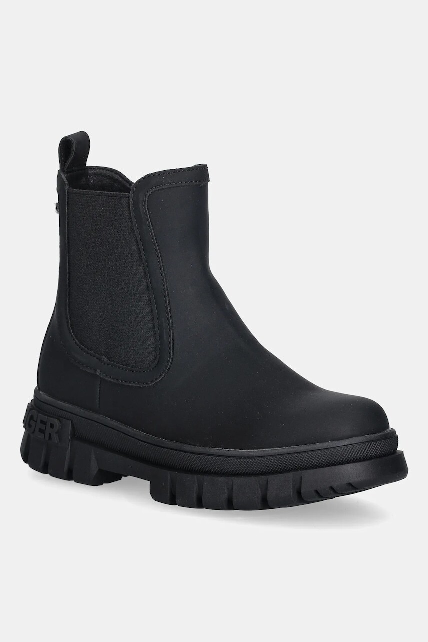 Detské topánky Tommy Hilfiger čierna farba, T3X5-34130