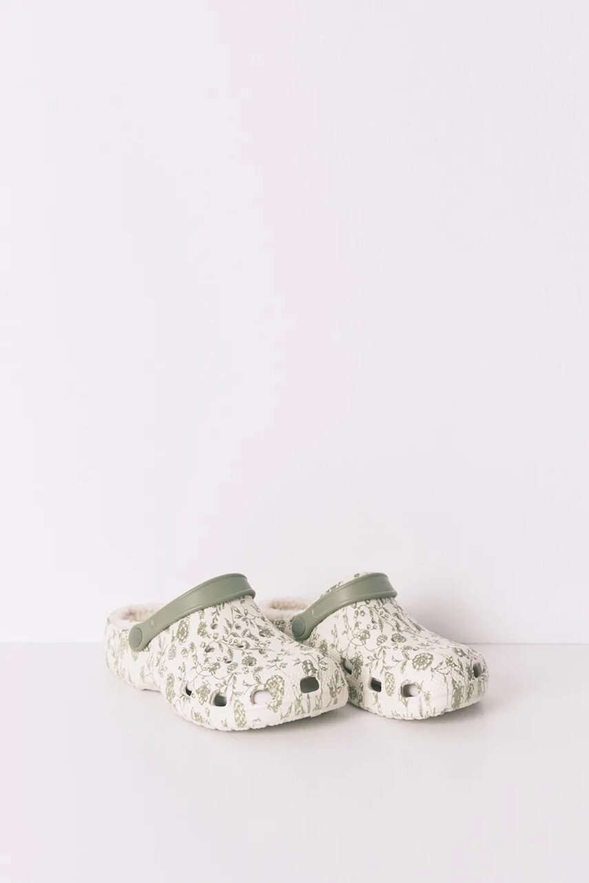 Papuče women'secret MULTILICENSE COTTAGE zelená farba, 4992545