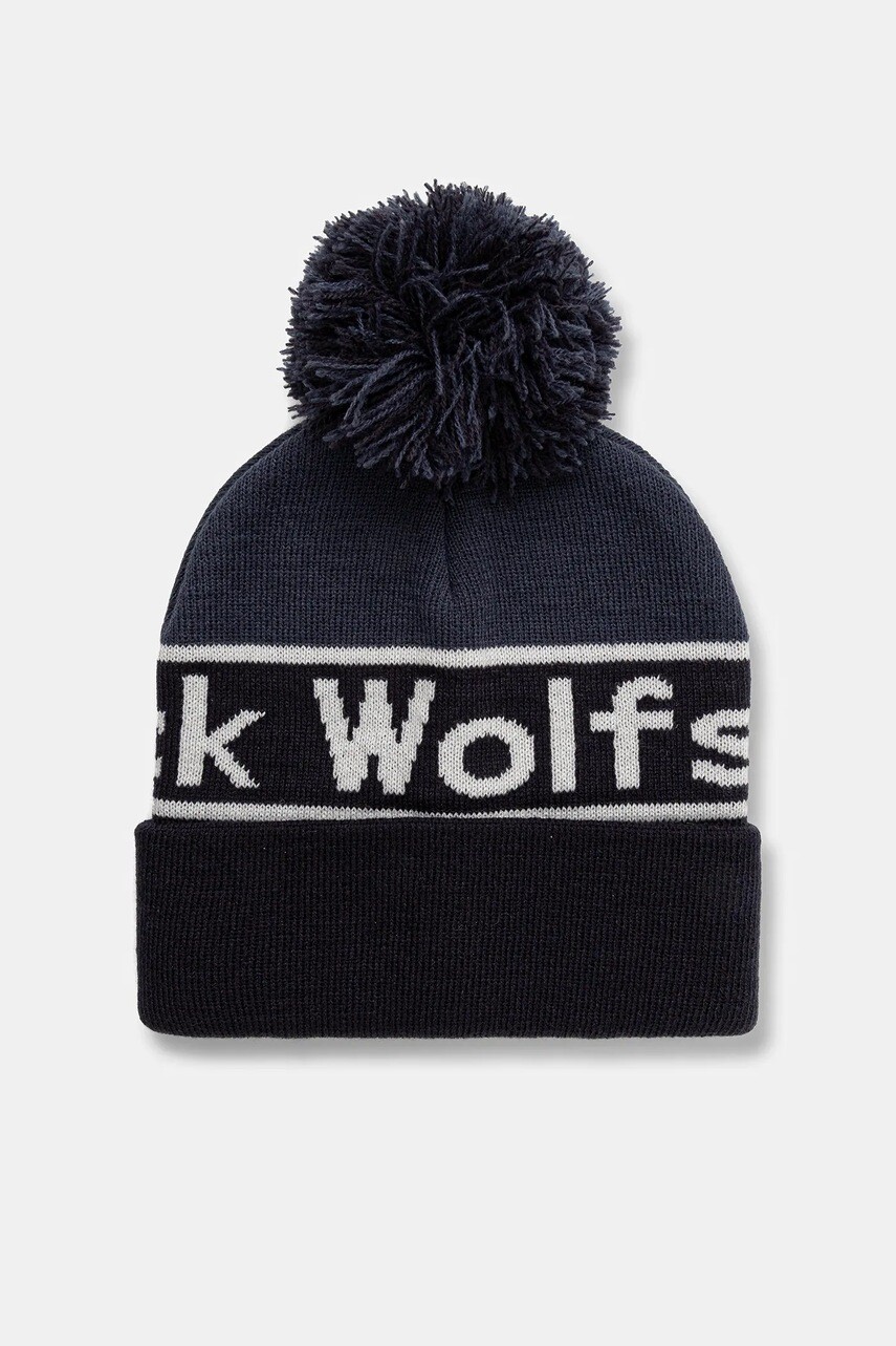 Čiapka Jack Wolfskin JACK tmavomodrá farba, A65240