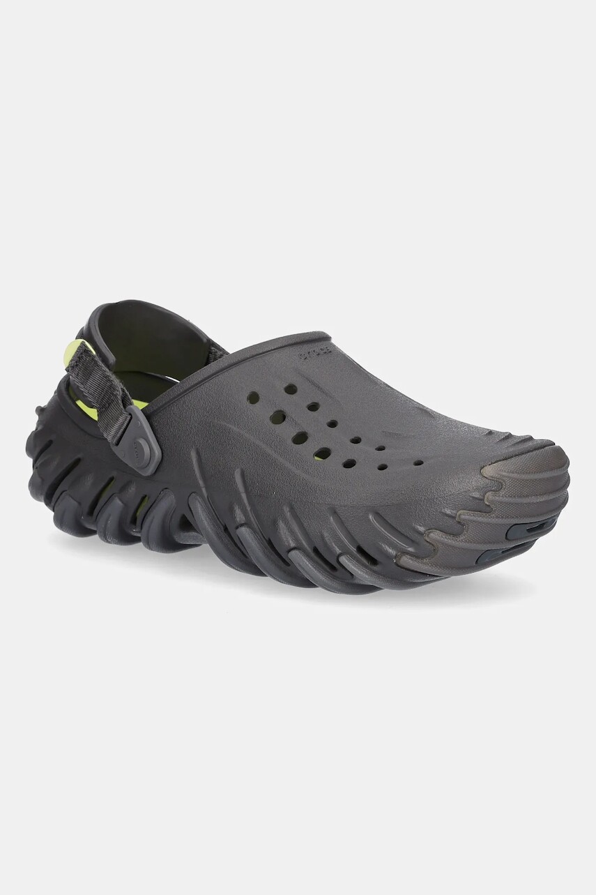 Šľapky Crocs Echo Icey Ro Clog šedá farba, 211458