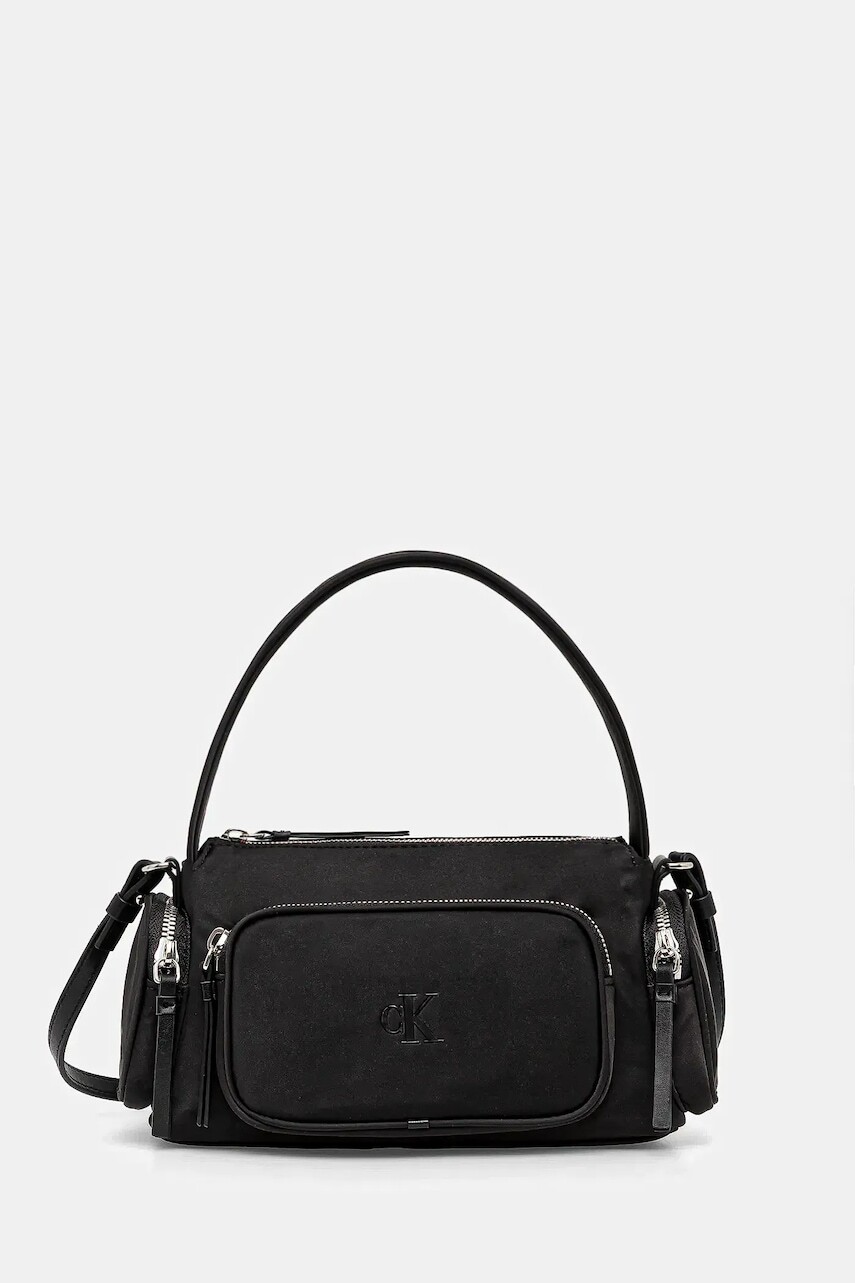 Kabelka Calvin Klein čierna farba, LV04F3132G