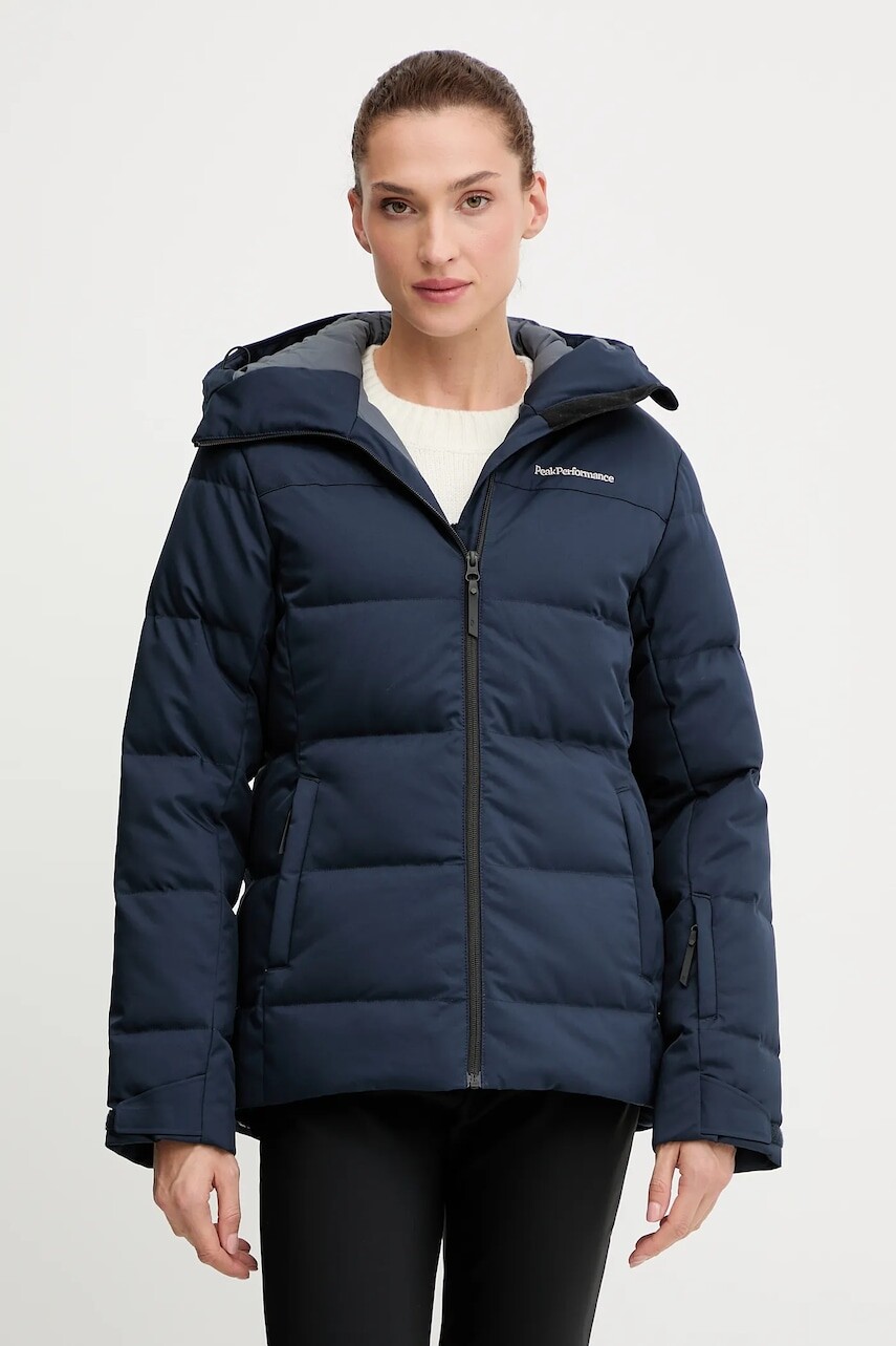 Lyžiarska bunda Peak Performance Shred tmavomodrá farba, G80464