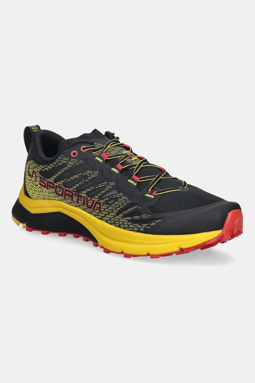 Topánky LA Sportiva Jackal II čierna farba, jemne zateplené, ZFRS074
