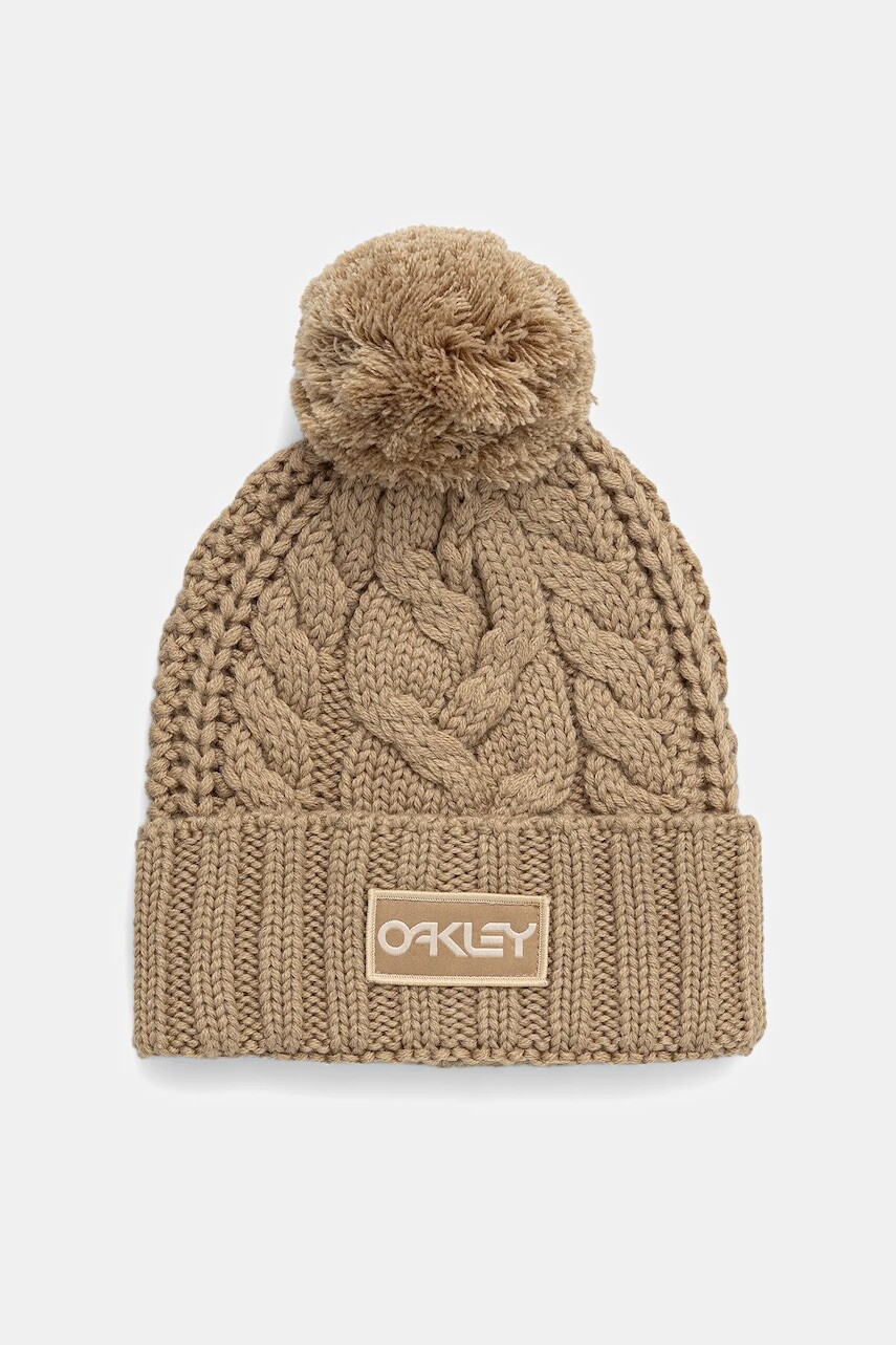 Čiapka Oakley HARPER zelená farba, FOS800024