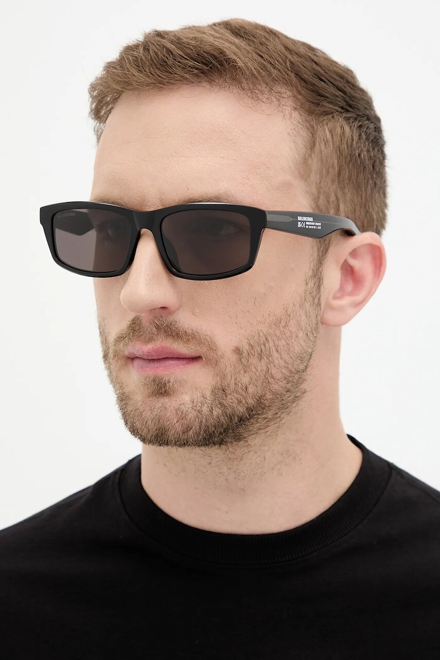 Slnečné okuliare Balenciaga čierna farba, BB0424SK