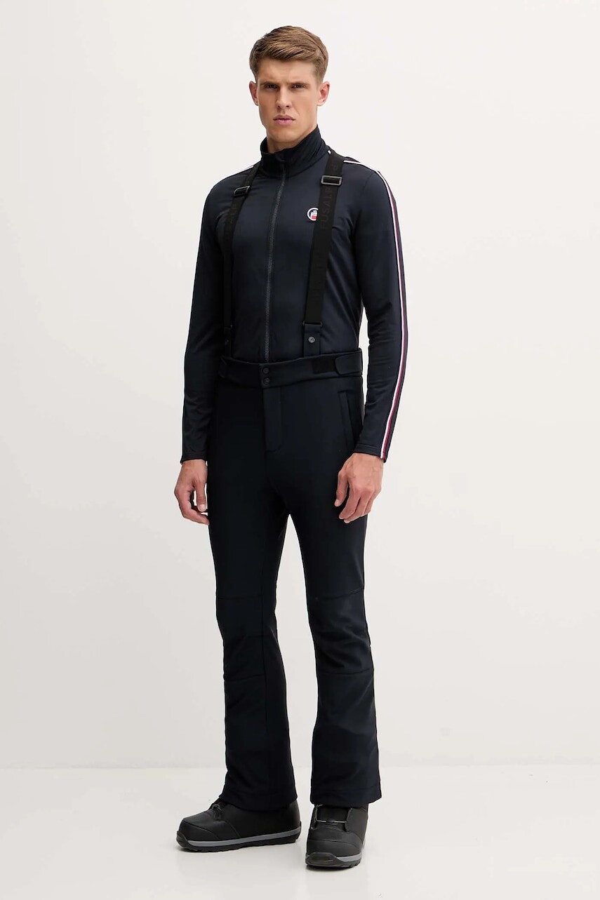 Lyžiarske nohavice Fusalp Franz IV tmavomodrá farba, E2405
