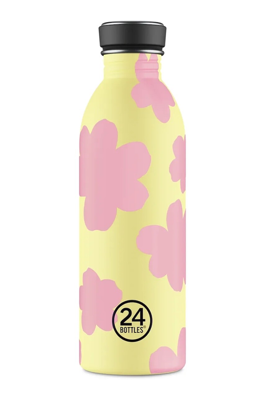Fľaša na vodu 24bottles Urban 500ml Yellow žltá farba, Urban.500.Yellow