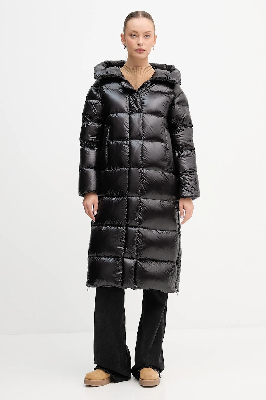 Páperová bunda Hetrego EIFEL čierna farba, zimná, 8P781