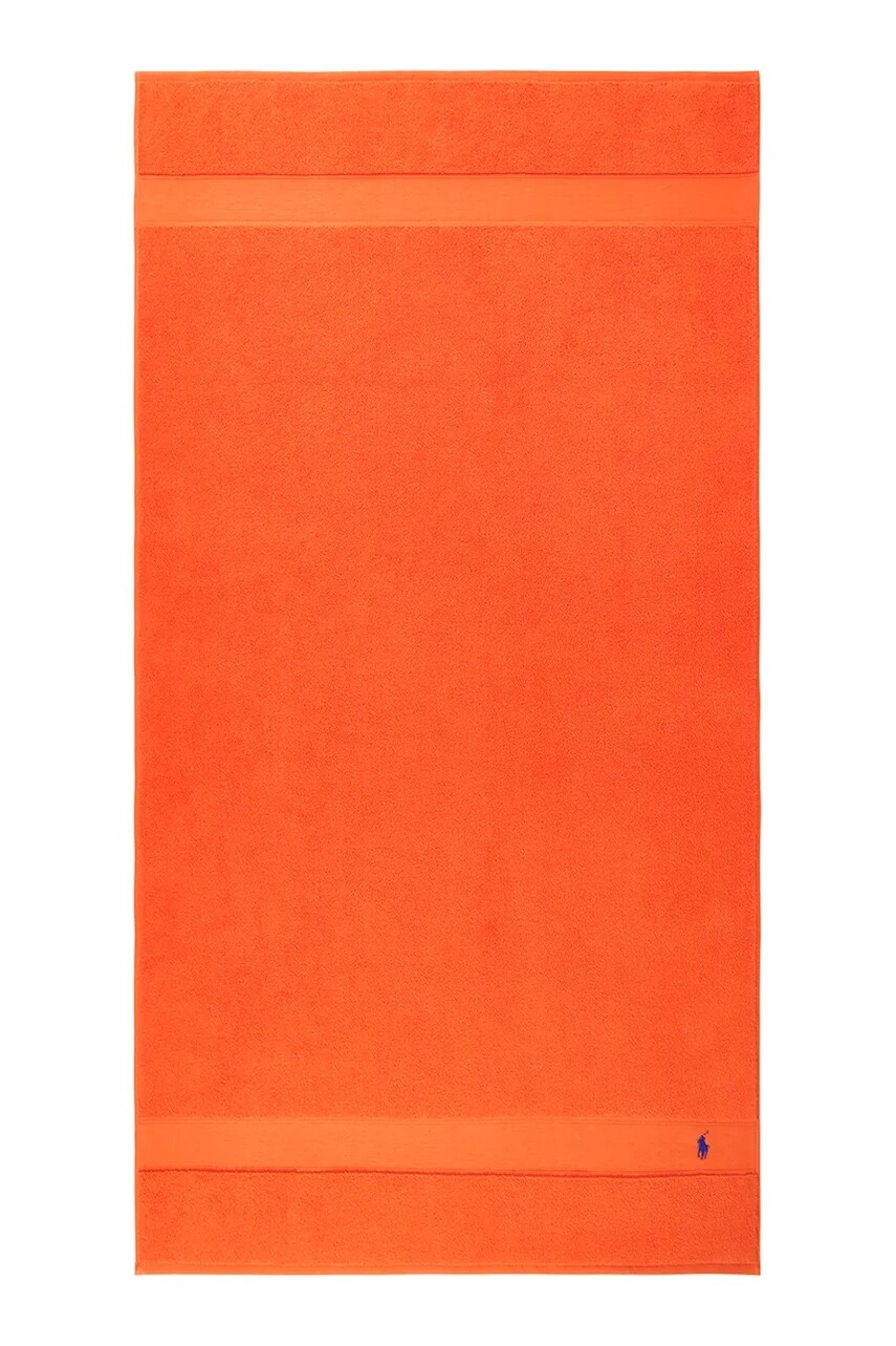 Bavlnený uterák Ralph Lauren POLOPLAY Sailing 90 x 160 cm oranžová farba