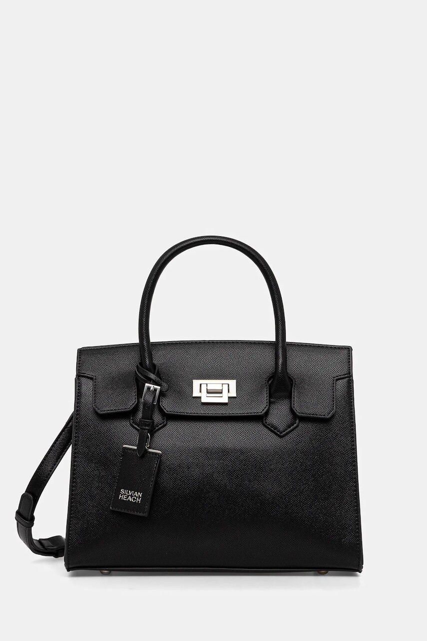 Kabelka Silvian Heach XOGI čierna farba, RCA25029BO