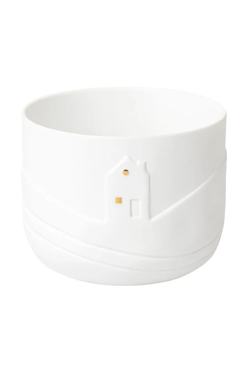 Dekoračný svietnik Raeder biela farba