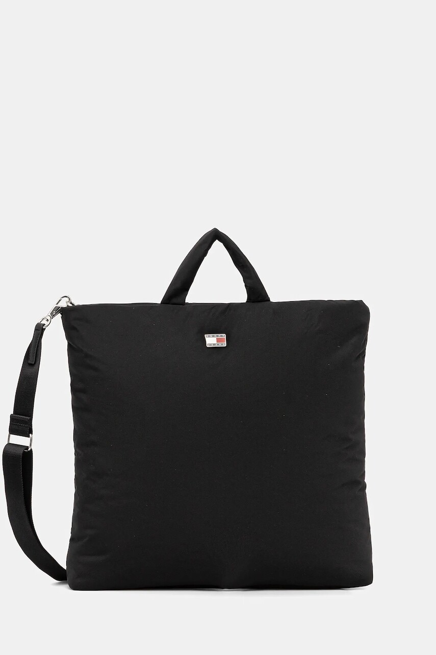 Kabelka Tommy Jeans čierna farba, AW0AW17885