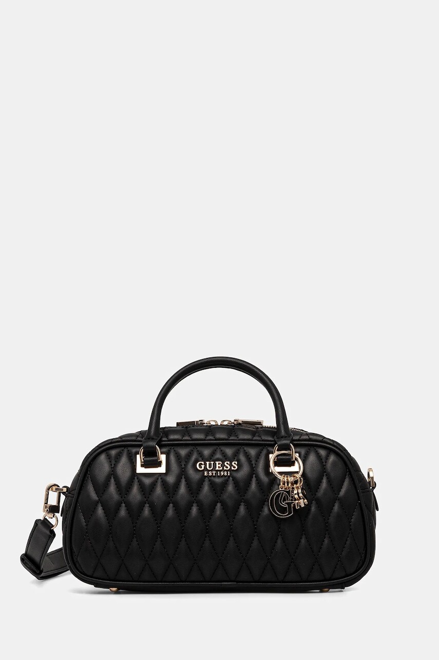 Kabelka Guess VALLA čierna farba, HWQG81 22050