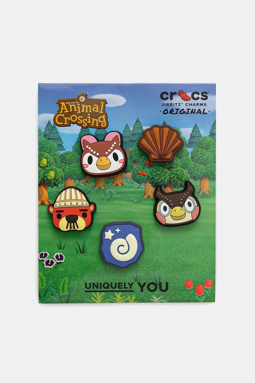 Odznaky na topánky Crocs Animal Crossing Collector 5-pak 10015669