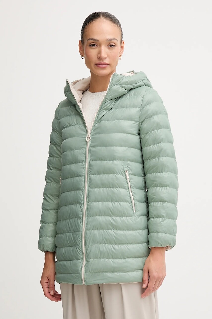 Obojstranná bunda Geox SPHERICA béžová farba, prechodná, W5628A TC191