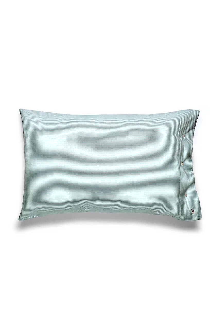 Bavlnená obliečka na vankúš Ralph Lauren OXFORD Evergreen 50 x 75 cm zelená farba
