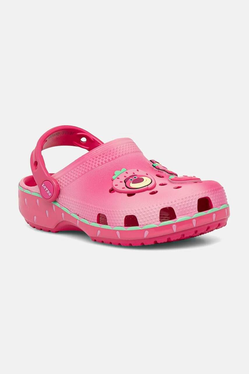 Detské šľapky Crocs CROCS CLASSIC LOTSO CLOG ružová farba, 212241