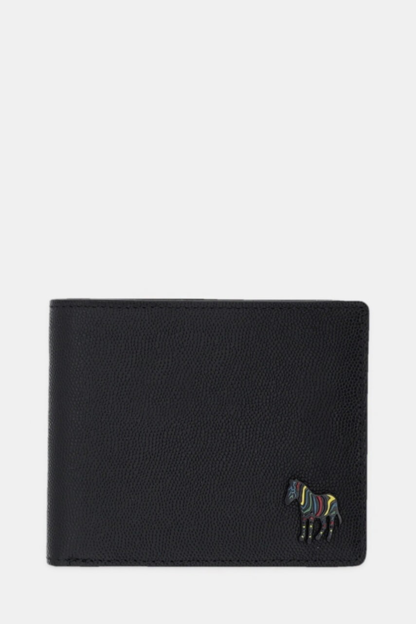 Kožená peňaženka Paul Smith čierna farba, M1A-6078-TMUZEB