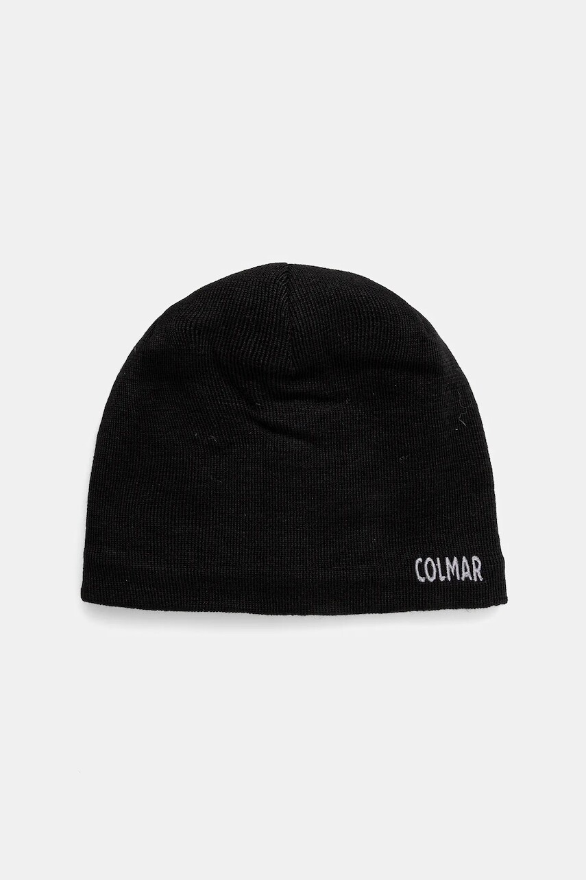 Čiapka s prímesou vlny Colmar čierna farba, 5011.5YZ