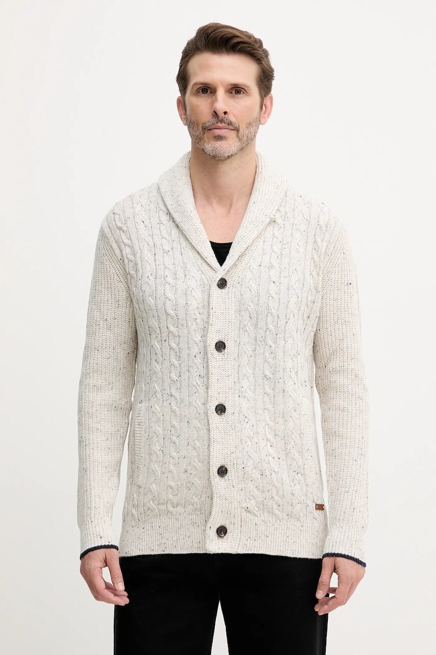 Sveter Liu Jo béžová farba, QF5186.MA13R