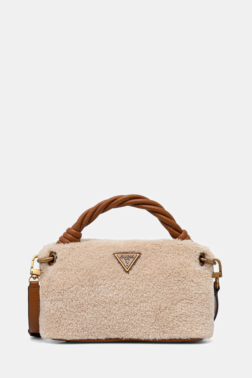 Kabelka Guess SHAIDA béžová farba, HWWB81 43110