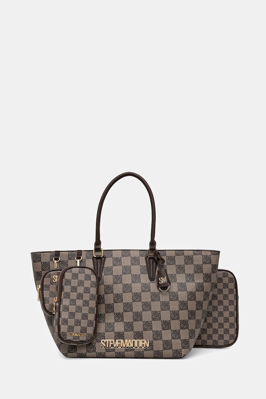 Kabelka Steve Madden Bjude-7 hnedá farba, SM13001774