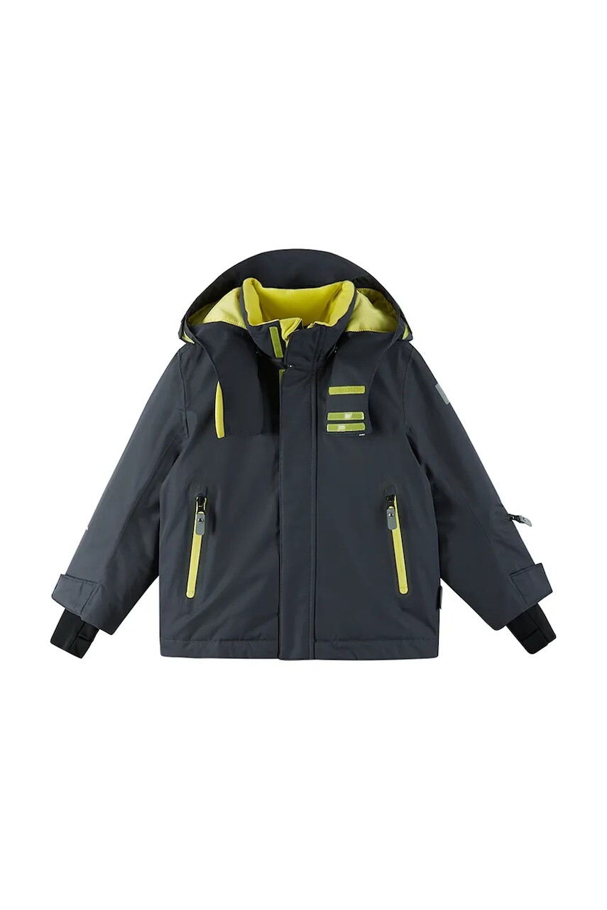 Detská lyžiarska bunda Reima Kairala šedá farba, 5100073A