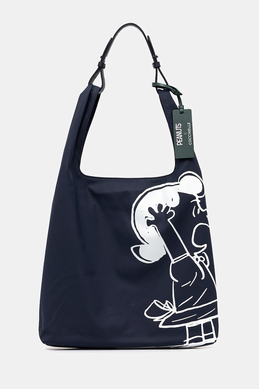 Kabelka Coccinelle PEANUTS tmavomodrá farba, E1.T1E.11.01.01