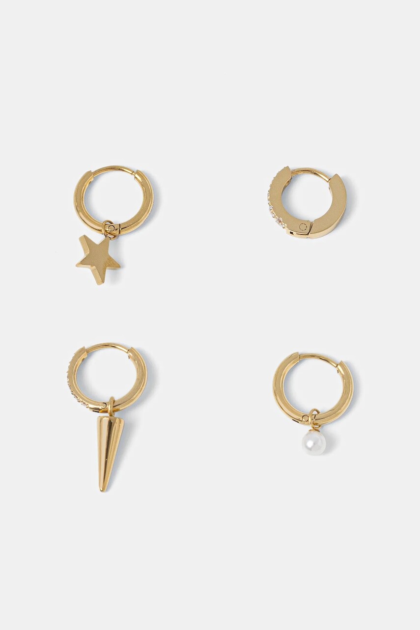 Pozlátené náušnice EDBLAD Peak One 4-pak 130611