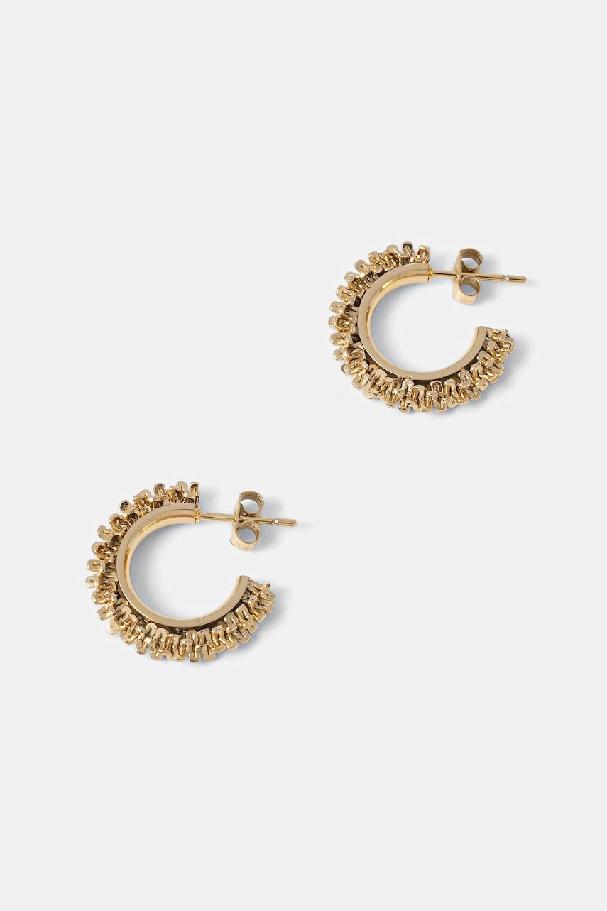 Pozlátené náušnice EDBLAD Tinsel 122926