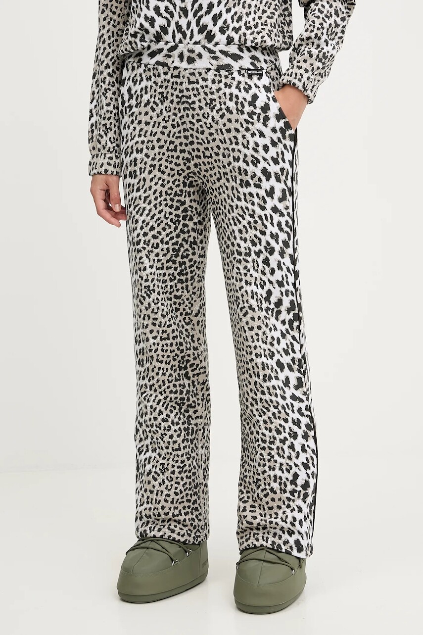 Športové nohavice Newland LADY LEG PANTS béžová farba, vzorované, N46760.193