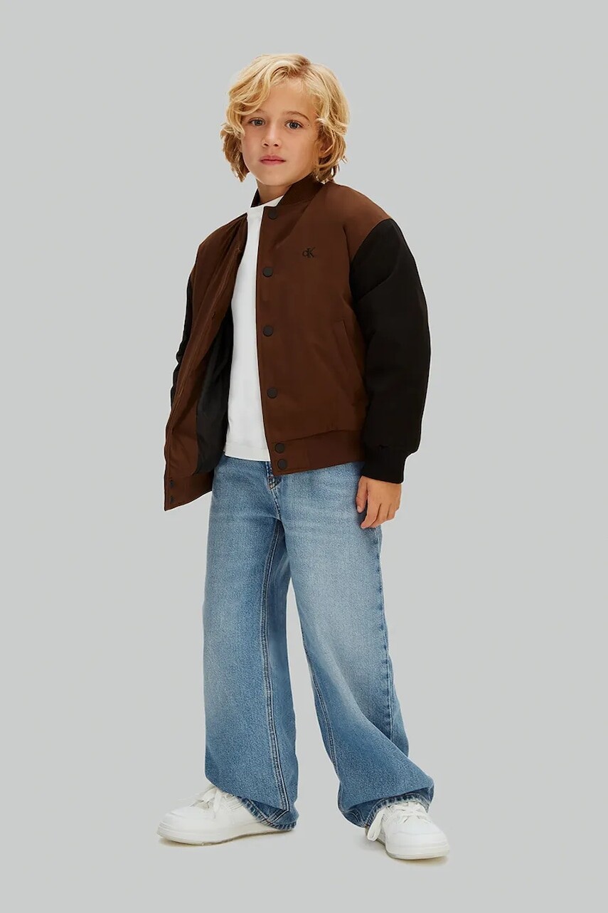 Detské rifle Calvin Klein Jeans SKATER IB0IB02600