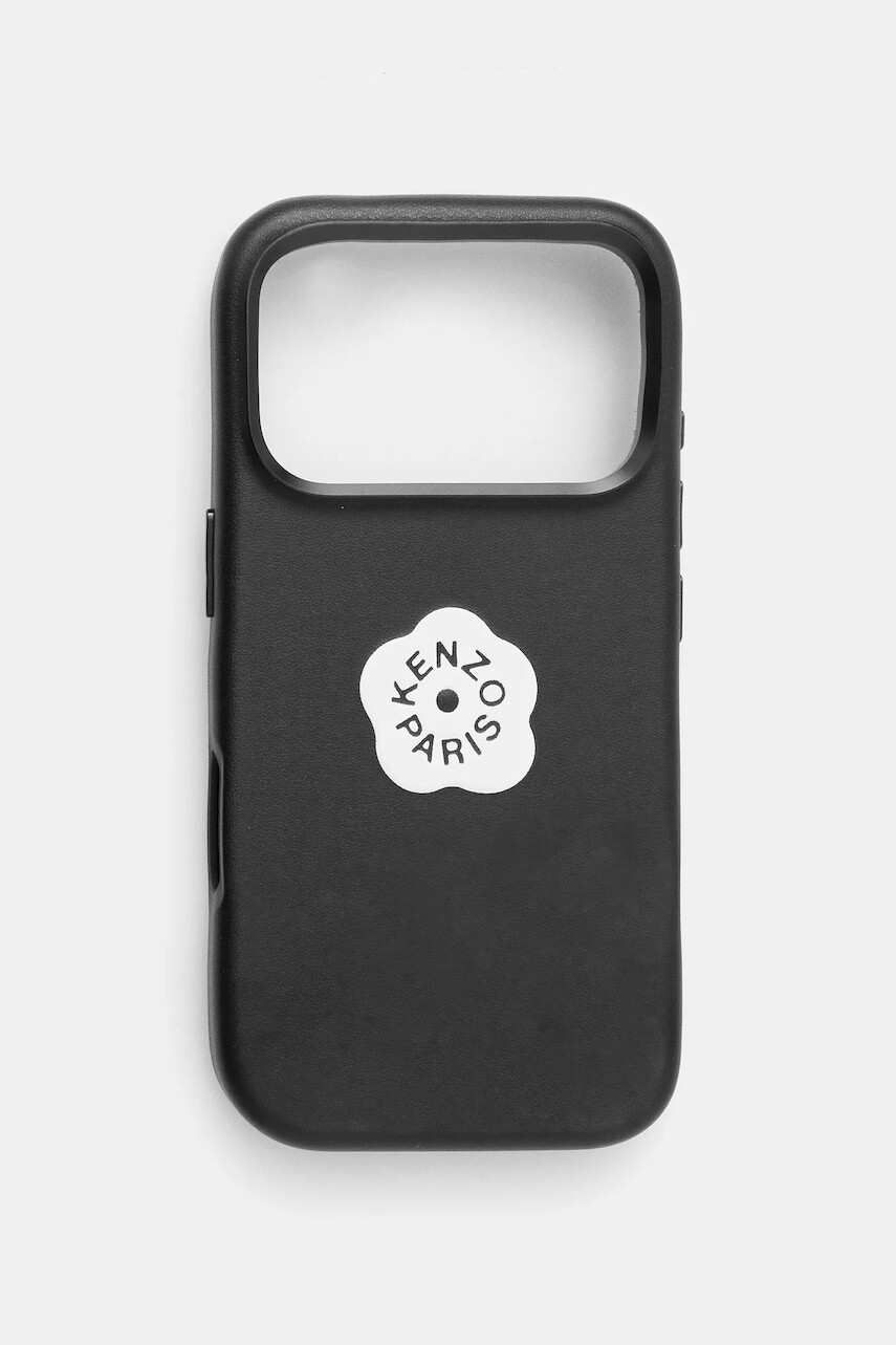 Puzdro na mobil Kenzo iPhone 17 Pro čierna farba, FF68COI7PTK1