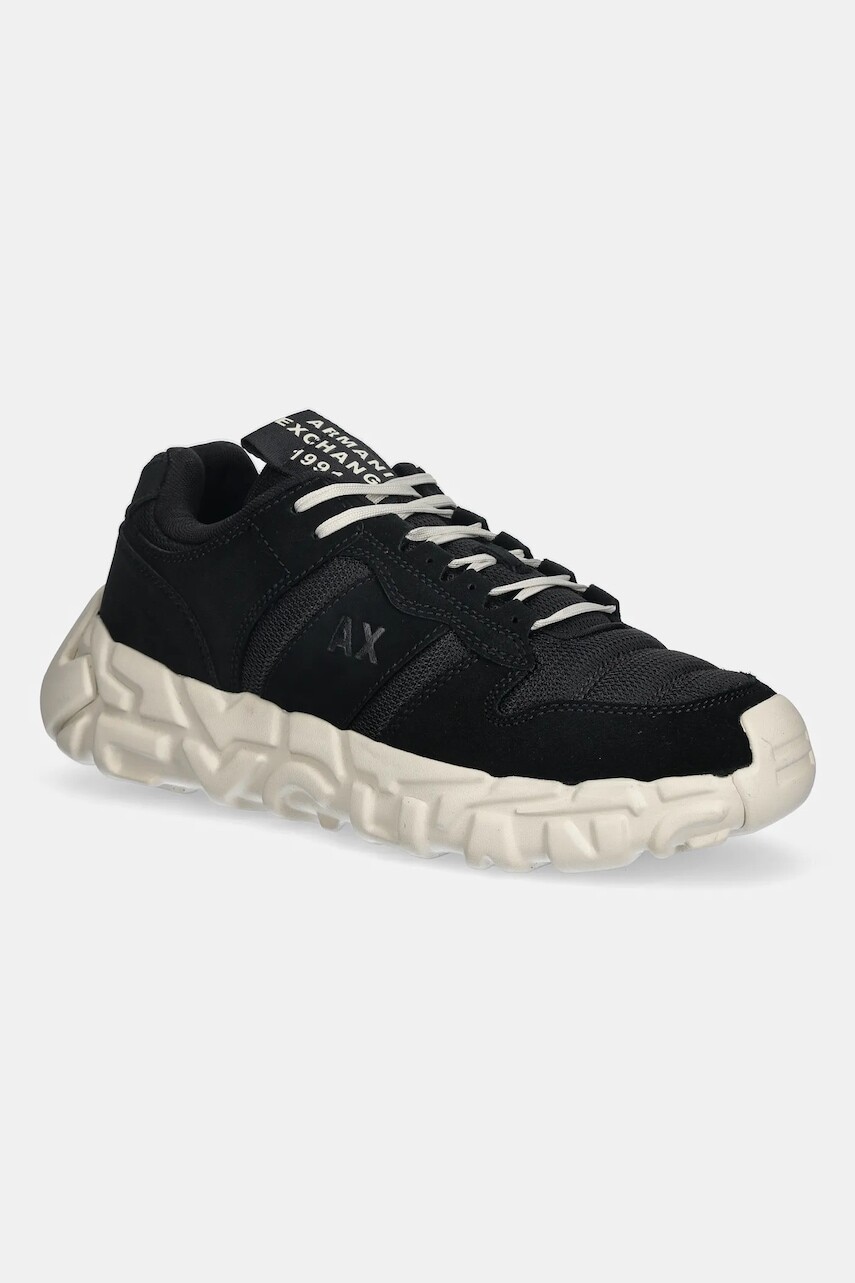 Tenisky Armani Exchange čierna farba, XM001692 AF17369 UC001