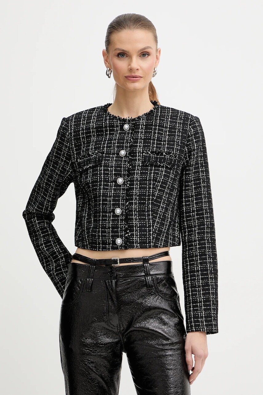 Sako Guess SANDRA čierna farba, jednoradové, vzorované, W5BN63 W2382