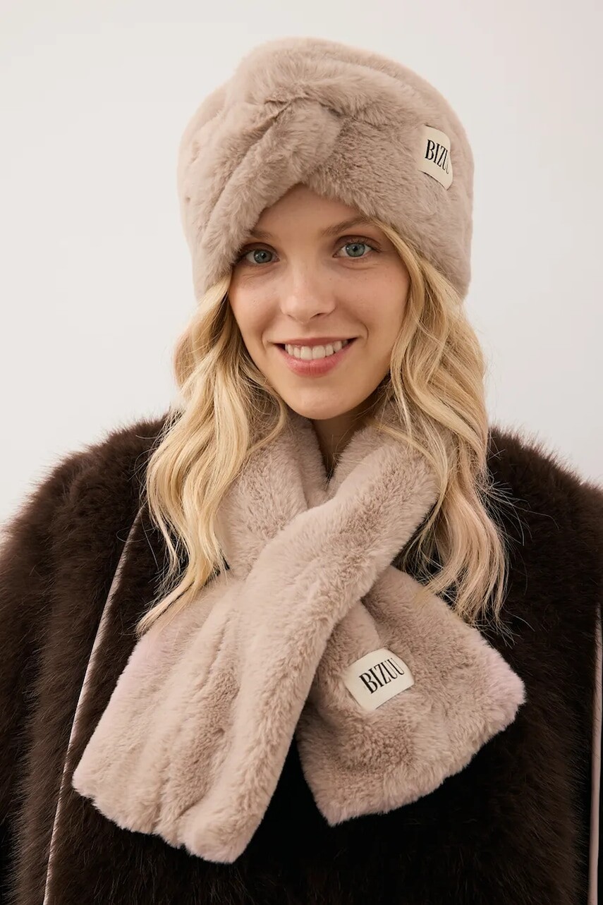 Čelenka Bizuu FEMI béžová farba, FEMI BEŻOWY