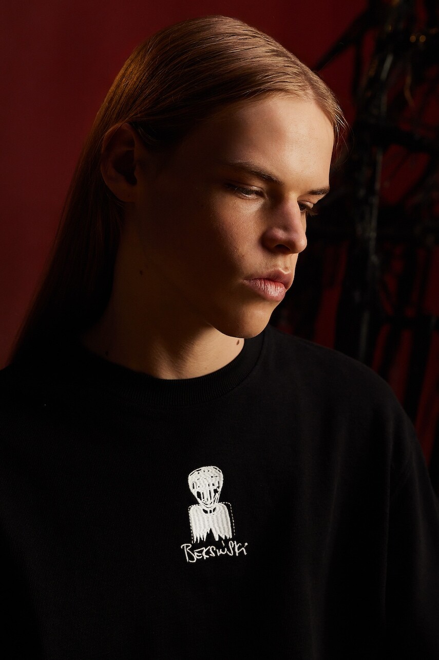 Bavlnené tričko Medicine pánske, čierna farba, s nášivkou