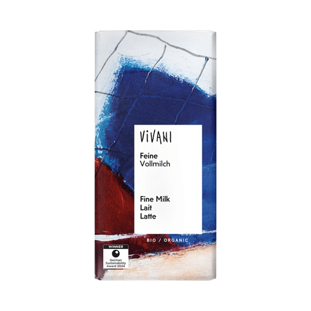 VIVANI Čokoláda mliečna BIO 80 g